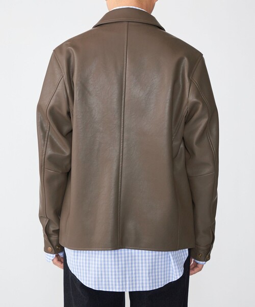 SHIPS（シップス） ブルゾン アウター SHIPS: 合成皮革 コーチ