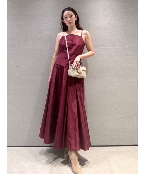 SNIDEL（スナイデル） ワンピース キャミジレセットスカート