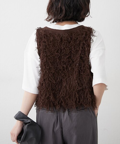 【近日削除】RE-BRANDED（リブランディッド）　カシミア　ニットベスト 近日削除】RE-BRANDED（リブランディッド） カシミア ニット