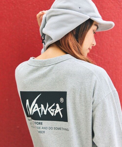 NANGA（ナンガ） tシャツ × FREAK'S STORE/ナンガ × フリークスストア