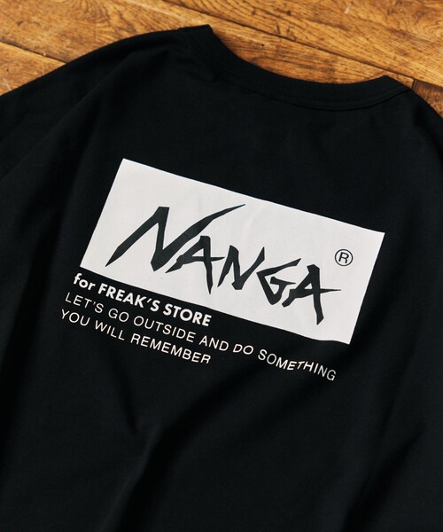 NANGA（ナンガ） tシャツ × FREAK'S STORE/ナンガ × フリークスストア