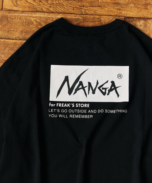 NANGA（ナンガ） tシャツ × FREAK'S STORE/ナンガ × フリークスストア