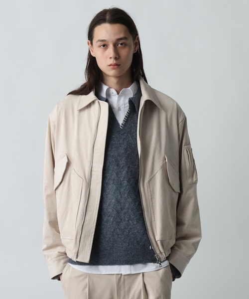 HARE/レザー/ブルゾン/アウター/秋アウター/トラックジャケット/ジャガード 楽天市場】フェイクレザージャガードミドルブルゾン HARE ハレ