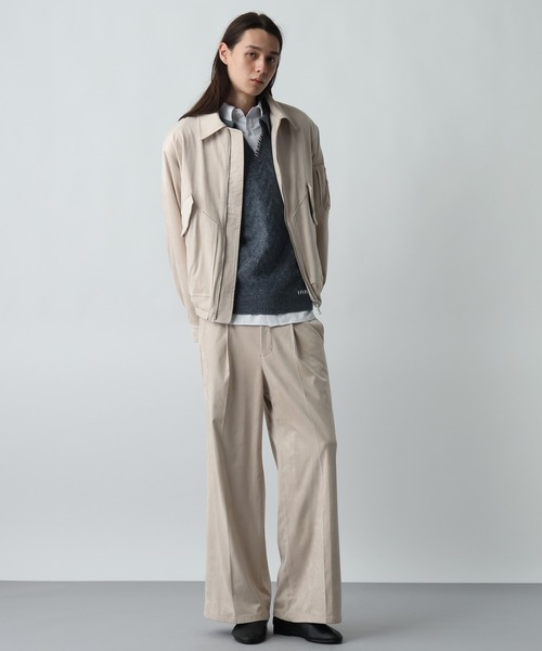 HARE（ハレ） ブルゾン アウター 「SET UP対応」LUXEレザーブルゾン