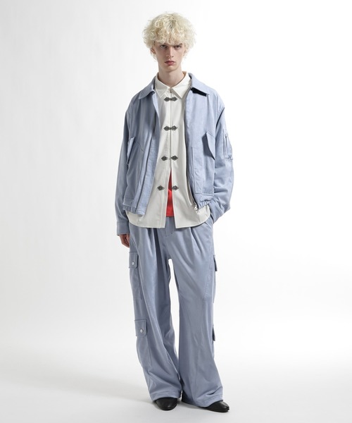 HARE（ハレ） ブルゾン アウター 「SET UP対応」LUXEレザーブルゾン