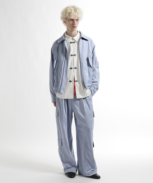 HARE（ハレ） ブルゾン アウター 「SET UP対応」LUXEレザーブルゾン