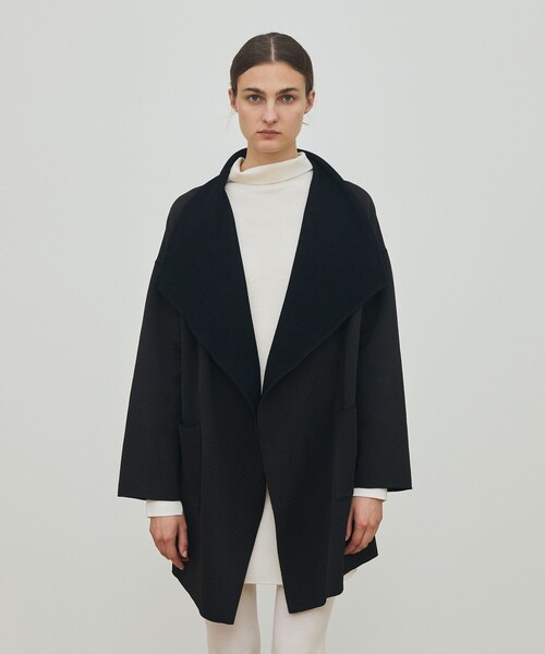 DES PRES（デプレ） コート アウター ヘリンボーンダブルフェイス