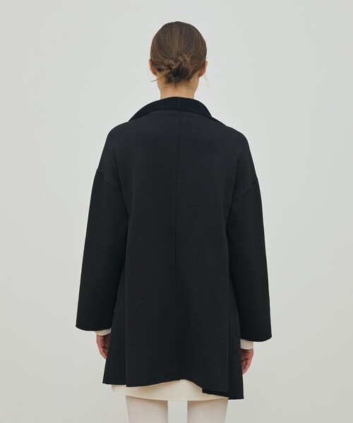 DES PRES（デプレ） コート アウター ヘリンボーンダブルフェイス