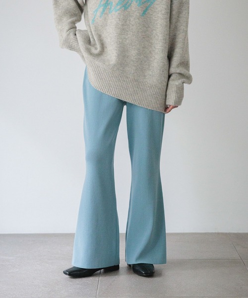 LOWRYS FARM（ローリーズファーム） パンツ ニットフレアパンツ 580831