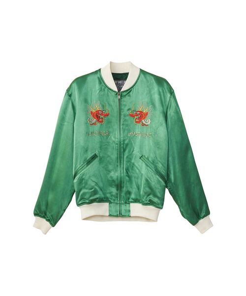 Hysteric Glamour Las Vegas スカジャン 緑　リボン様専 Hysteric Glamour Las Vegas スカジャン 緑 リボン様専 Hysteric