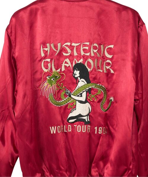 HYSTERIC GLAMOUR スカジャン STAR WOMAN刺繍 スカジャン|HYSTERIC GLAMOUR WOMEN | HYSTERIC