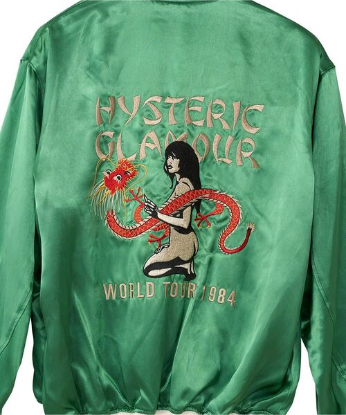 HYSTERIC GLAMOUR ブルゾン アウター DRAGON LADY TOUR刺繍