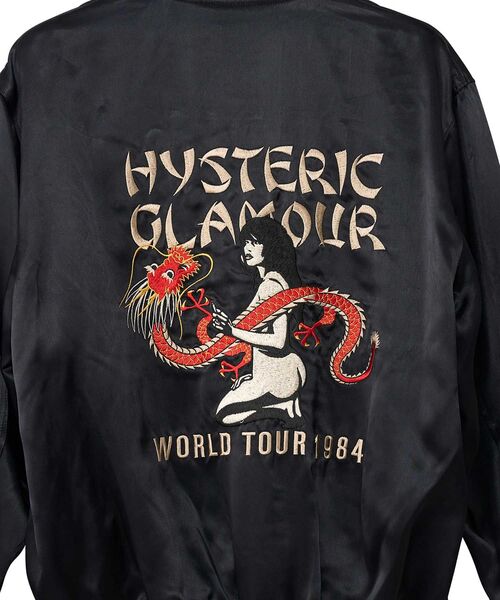 HYSTERIC GLAMOUR ブルゾン アウター DRAGON LADY TOUR刺繍