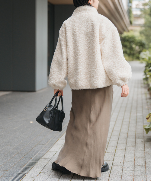 BONBON92 アイボリー ブルゾン BONBON92 アイボリー ブルゾン trim_fce_item66f69441940fd.jpg