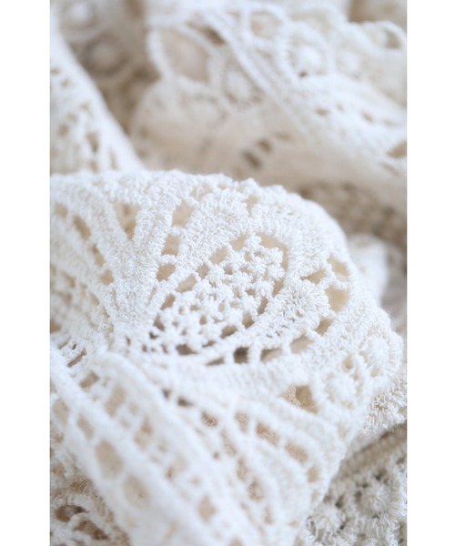 「CAWAII」 7分袖ブラウス FREE アイボリー レディース_画像3