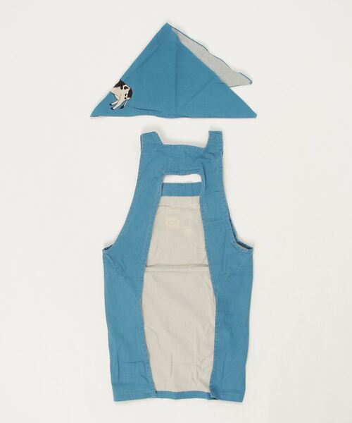 AND PACKABLE（アンドパッカブル） エプロン バンダナセット キッズ