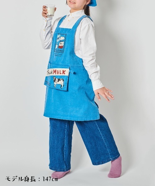 AND PACKABLE（アンドパッカブル） エプロン バンダナセット キッズ