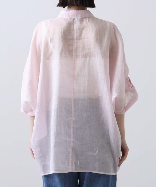 「Gready Brilliant」 ドルマンスリーブシャツ FREE ピンク レディース_画像3