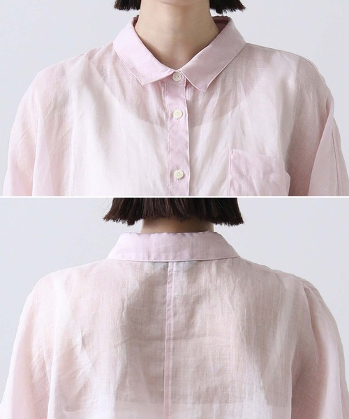 「Gready Brilliant」 ドルマンスリーブシャツ FREE ピンク レディース_画像4