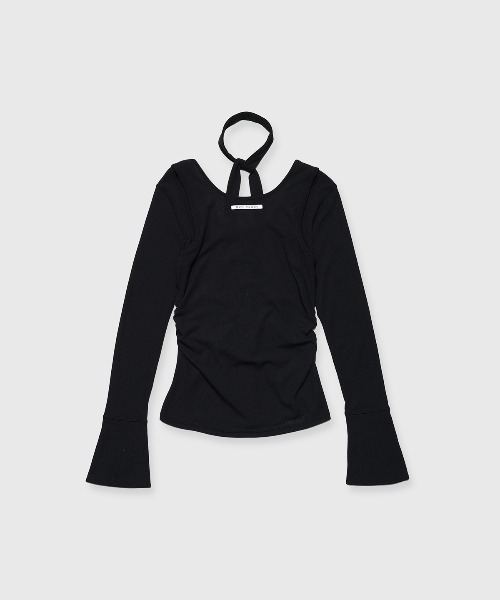 トップス JOSEMOON JOSE MOON tシャツ SCARF CHOKER TOPS/スカーフチョーカー