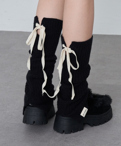 Ray Cassin（レイカズン） レッグウォーマー リボン付レッグウォーマー