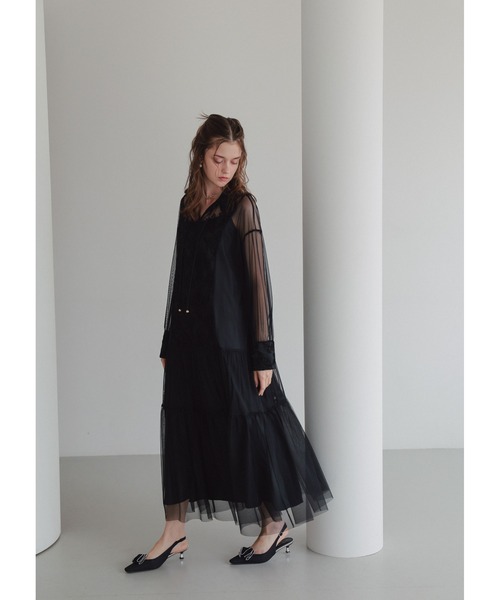 Dorry Doll（ドリードール） ドレス デザインカラーモールレースドレス