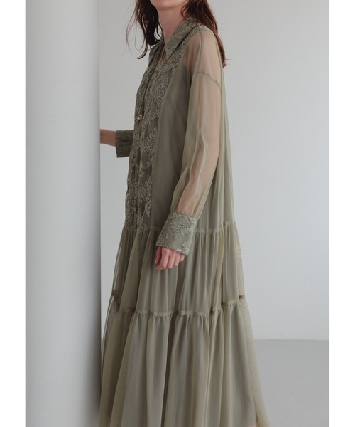 Dorry Doll（ドリードール） ドレス デザインカラーモールレースドレス