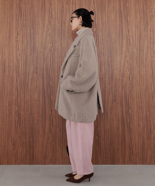 BAYFLOW シャギージャコット BAYFLOW（ベイフロー） ジャケット テーラードジャケット シャギー