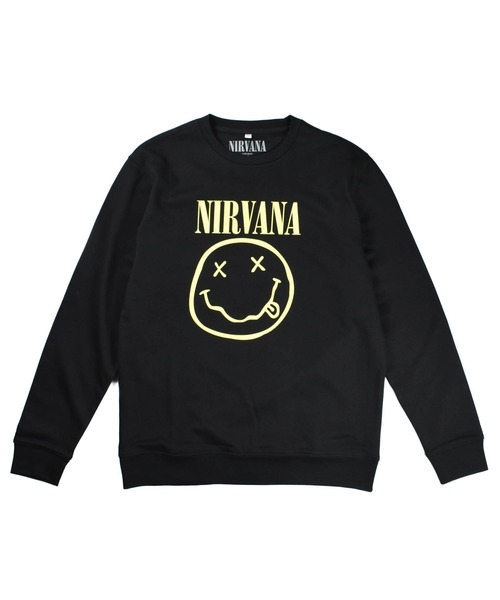 ROCK OFF トレーナー スウェット 「ROCK-OFF」「AW」NIRVANA HAPPY