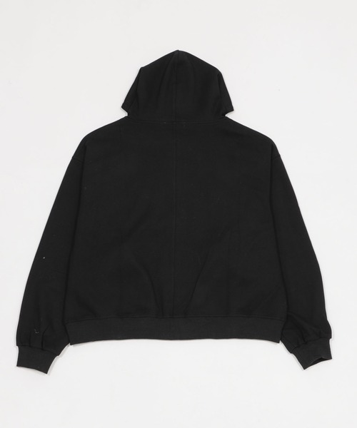 NETHERWORLD パーカー ブラック レディース メンズ フーディー パーカー パンクマルチZIPパーカー レディース メンズ : ZOZOTOWN