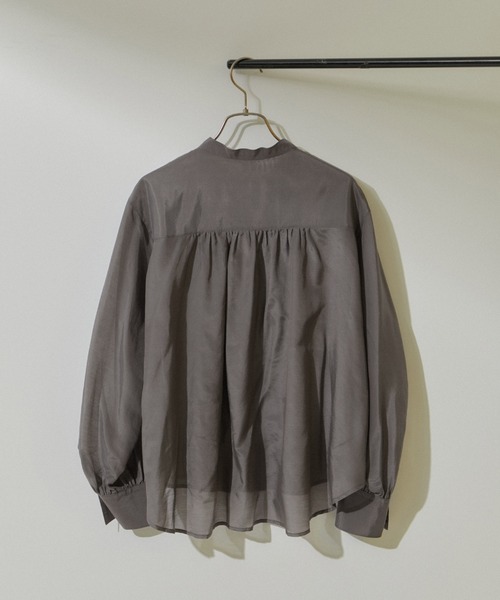 「SALON adam et rope'」 長袖ブラウス FREE ピンク レディース_画像6