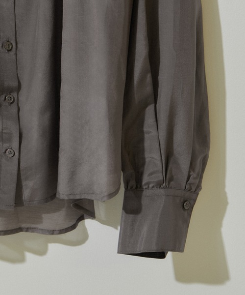 「SALON adam et rope'」 長袖ブラウス FREE ピンク レディース_画像8