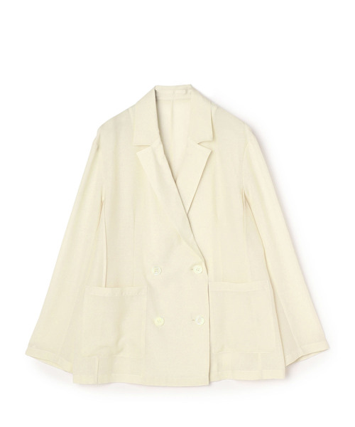 「N.O.R.C」 テーラードジャケット フリー アイボリー レディース_画像2