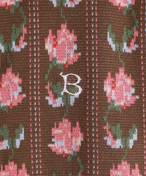 BoTT（ボット） セーター ニット BOTT / ボット：Flower S/S Knit Polo