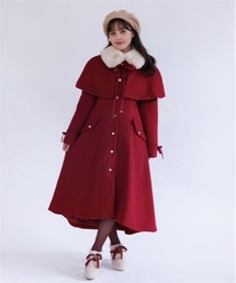 axes femme（アクシーズ ファム） ダッフルコート コート ケープセット