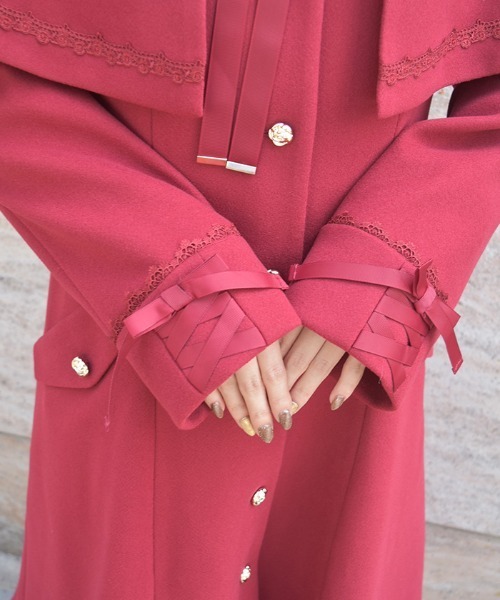 axes femme（アクシーズ ファム） ダッフルコート コート ケープセット