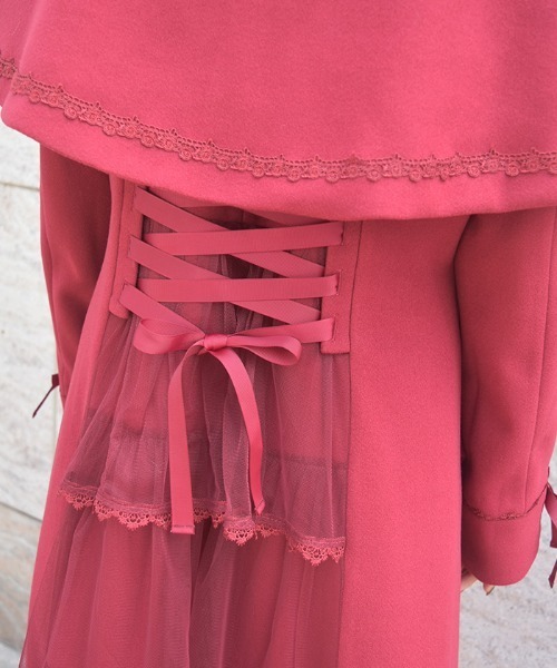 axes femme（アクシーズ ファム） ダッフルコート コート ケープセット