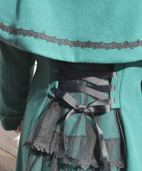 axes femme（アクシーズ ファム） ダッフルコート コート ケープセット