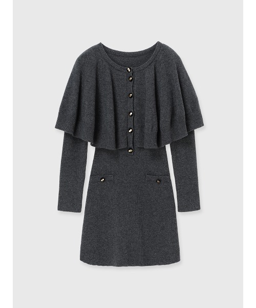 EIMY ISTOIRE（エイミーイストワール） ワンピース ケープデザイン