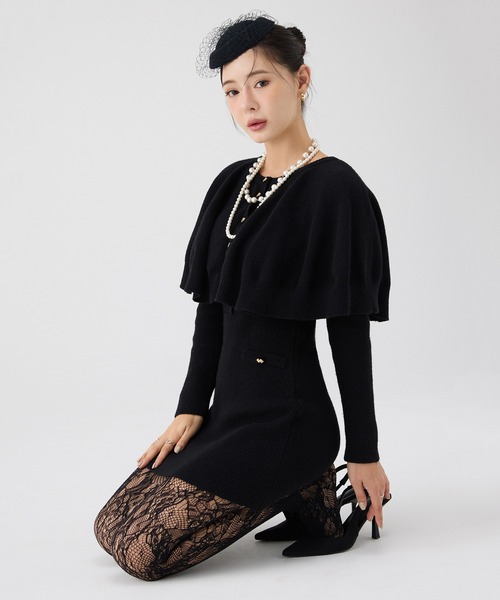 EIMY ISTOIRE（エイミーイストワール） ワンピース ケープデザイン