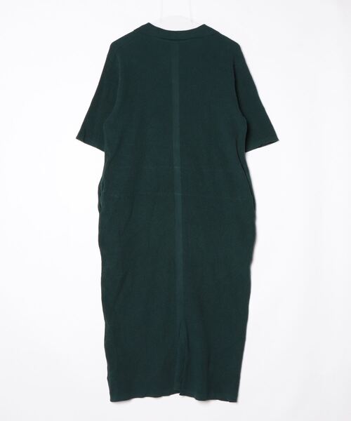 「STYLE DELI」 半袖ワンピース MEDIUM ダークグリーン レディース_画像2