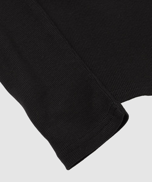 MARINE SERRE（マリーンセル） tシャツ MOON LOGO JERSEY LS ROUNDNECK