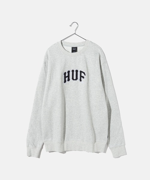 HUF（ハフ） トレーナー スウェット HUF ARCH APPLIQUE CREWNECK