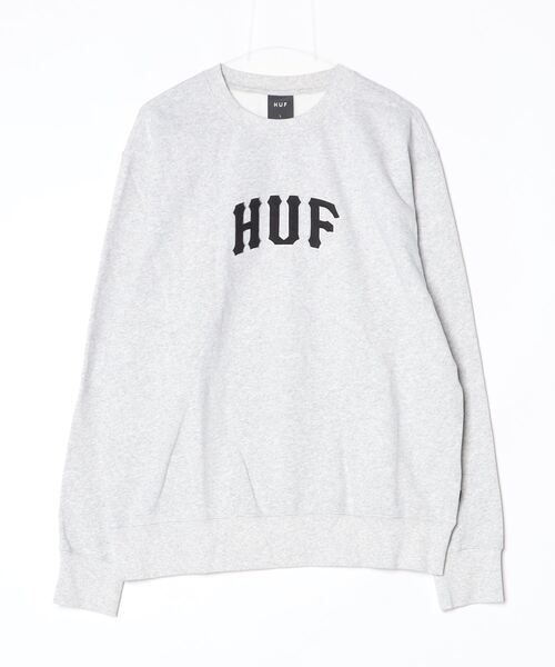 HUF（ハフ） トレーナー スウェット HUF ARCH APPLIQUE CREWNECK