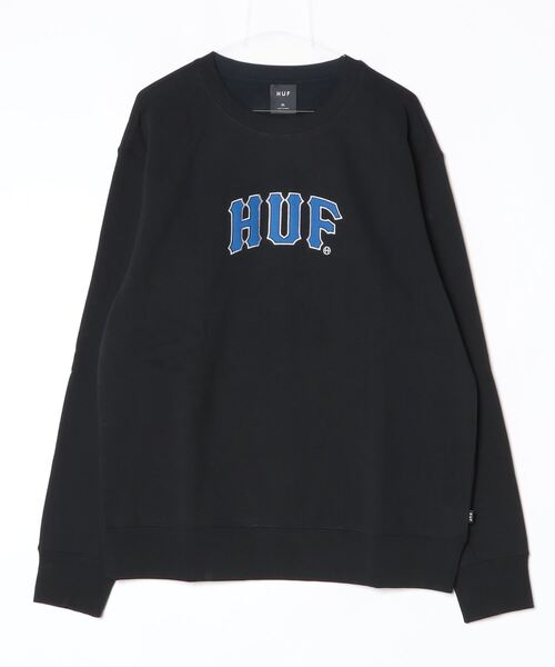 HUF（ハフ） トレーナー スウェット HUF ARCH APPLIQUE CREWNECK