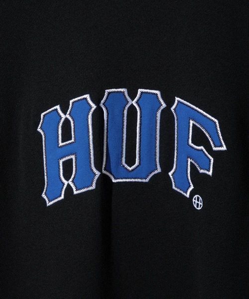 HUF（ハフ） トレーナー スウェット HUF ARCH APPLIQUE CREWNECK