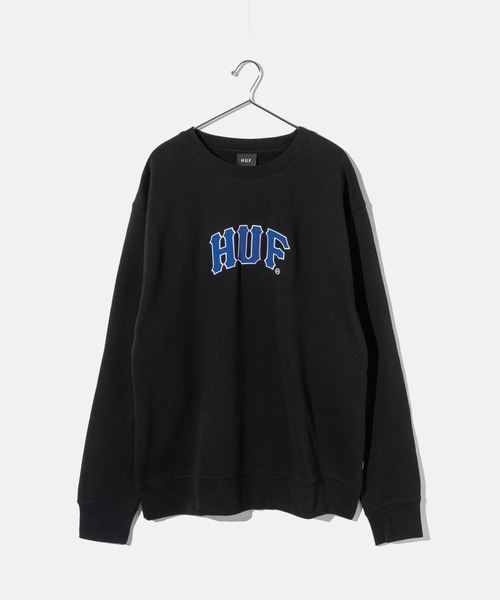 HUF（ハフ） トレーナー スウェット HUF ARCH APPLIQUE CREWNECK