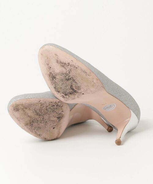 「SEVEN TWELVE THIRTY」 パンプス 23.5cm シルバー レディース_画像3