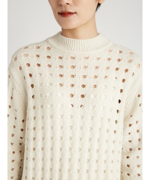 「styling/」 ニットワンピース FREE アイボリー レディース_画像7