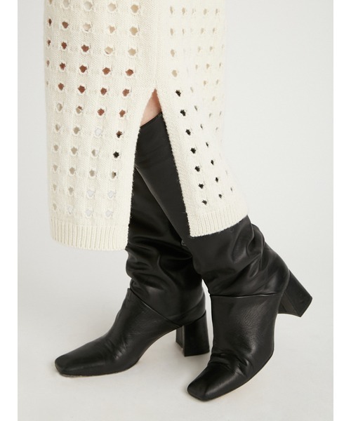 「styling/」 ニットワンピース FREE アイボリー レディース_画像9